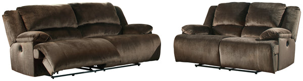 Clonmel Signature Design Contemporary Power Reclining 2-Piece Living Room Set