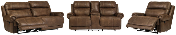 Austere Signature Design Traditional 3-Piece Living Room Set