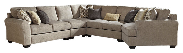 Pantomine Benchcraft 5-Piece Sectional with Cuddler