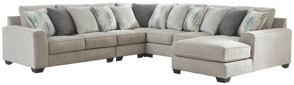 Ardsley Benchcraft 5-Piece Sectional with Chaise