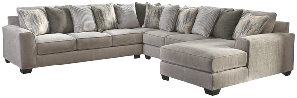 Ardsley Benchcraft 4-Piece Sectional with Chaise