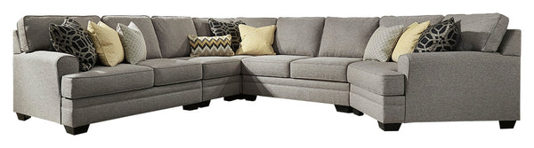 Cresson Benchcraft 5-Piece Sectional with Cuddler