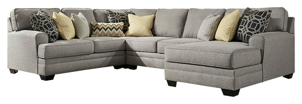 Cresson Benchcraft 4-Piece Sectional with Chaise