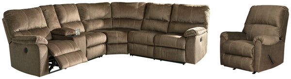 Urbino Signature Design Contemporary Power Reclining 4-Piece Living Room Set