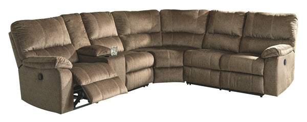Urbino Signature Design by Ashley 3-Piece Reclining Sectional