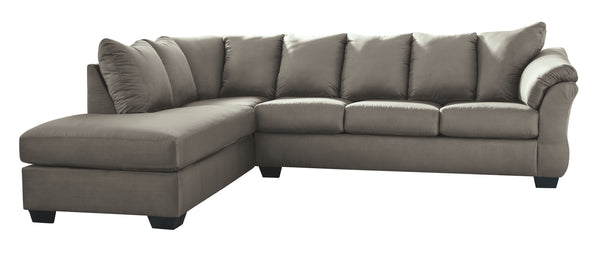 Darcy Signature Design by Ashley 2-Piece Sectional with Chaise