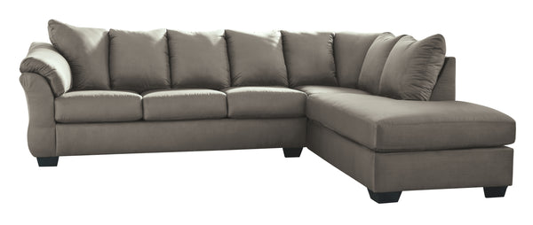 Darcy Signature Design by Ashley 2-Piece Sectional with Chaise