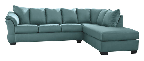 Darcy Signature Design by Ashley 2-Piece Sectional with Chaise
