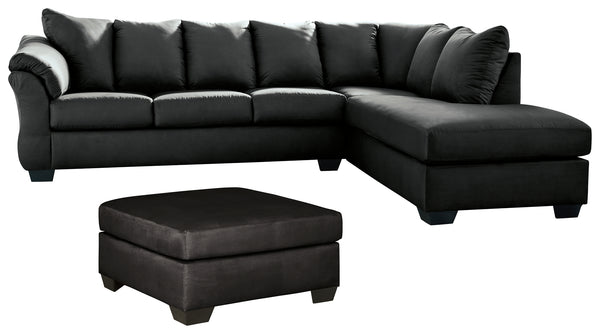 Darcy Signature Design 3-Piece Living Room Set with Oversized Ottoman