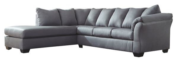 Darcy Signature Design by Ashley 2-Piece Sectional with Chaise