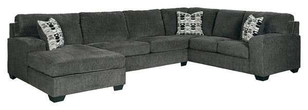 Ballinasloe Signature Design by Ashley 3-Piece Sectional with Chaise