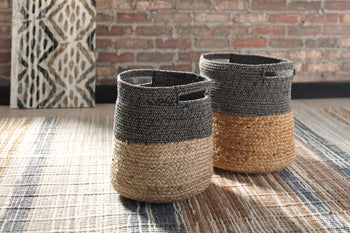 Parrish Signature Design by Ashley Basket Set of 2