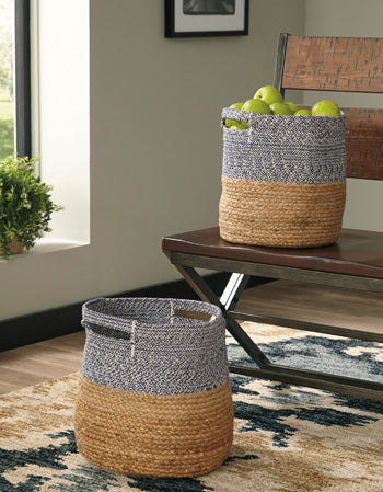 Parrish Signature Design by Ashley Basket Set of 2