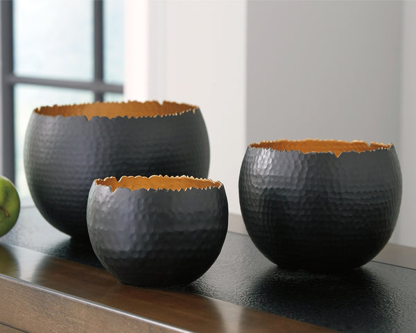 Claudine Signature Design by Ashley Table Top Accessories Set of 3