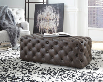Lister Signature Design by Ashley Ottoman