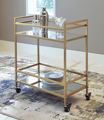 Kailman Signature Design by Ashley Bar Cart