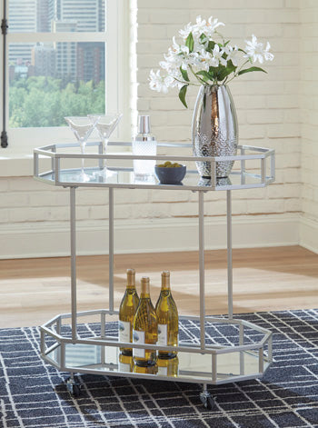 Kadinburg Signature Design by Ashley Bar Cart