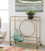 Jackford Signature Design by Ashley Bar Cart