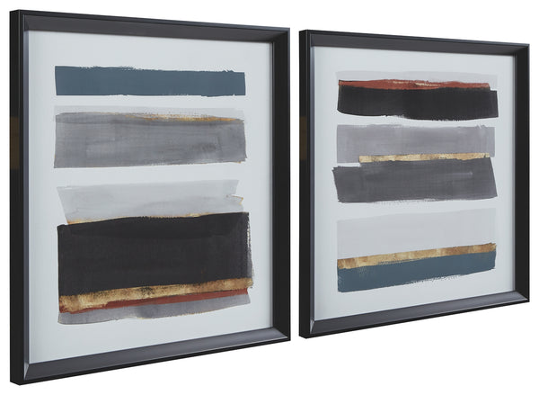 Hallwood Signature Design by Ashley Wall Art Set of 2