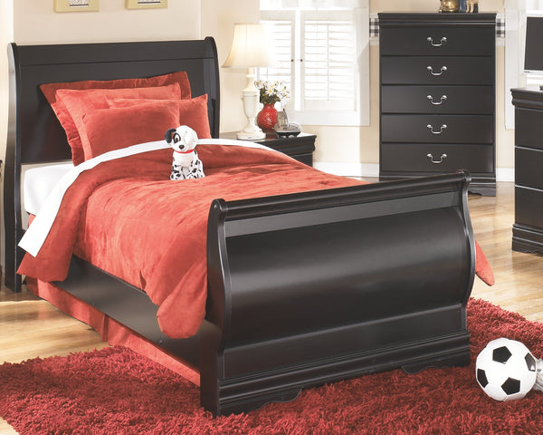 Signature Design by Ashley Huey Vineyard Twin Sleigh Bed