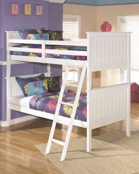 Signature Design by Ashley Lulu 3-Piece Twin over Twin Bunk Bed