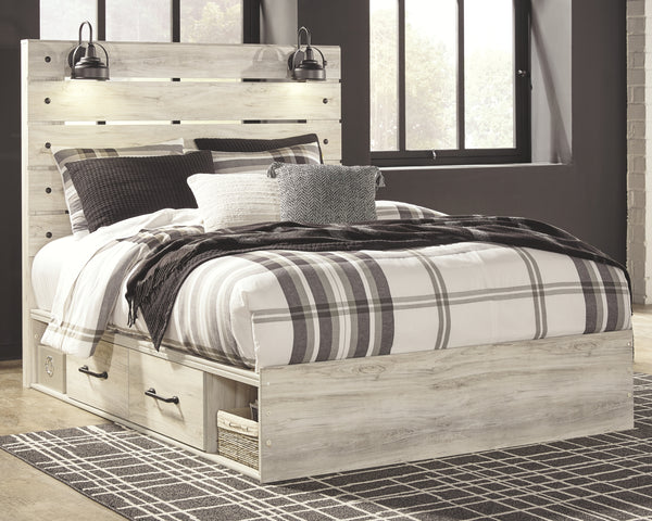 Signature Design by Ashley Cambeck Queen Panel Bed with 4 Storage Drawers