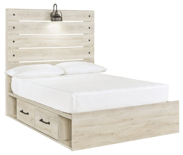 Signature Design by Ashley Cambeck Full Panel Bed with 2 Storage Drawers