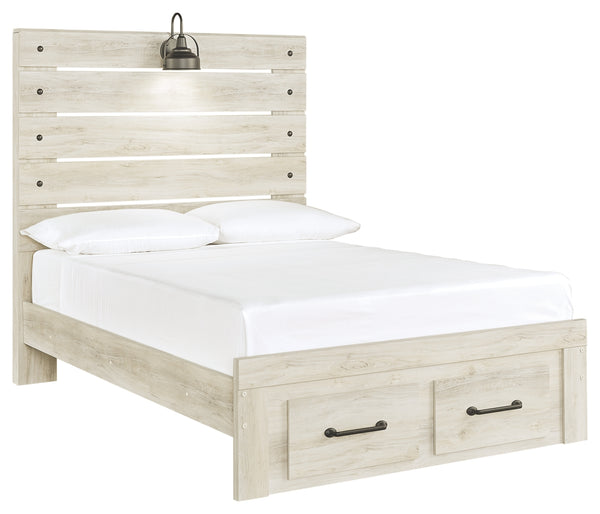 Signature Design by Ashley Cambeck Full Panel Bed with 2 Storage Drawers