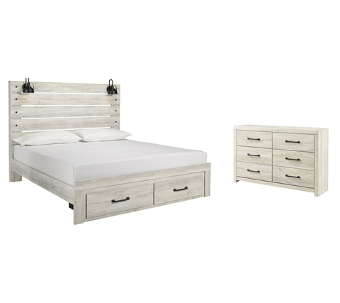 Cambeck Signature Design Master Bedroom 4-Piece Bedroom Set with Storage Drawers
