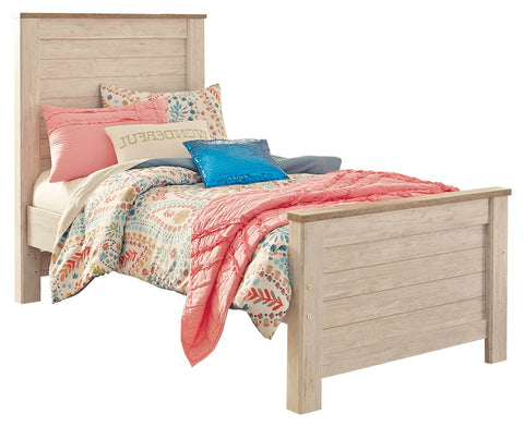 Signature Design by Ashley Willowton Twin Panel Bed