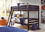 Signature Design by Ashley Halanton Twin over Twin Bunk Bed with Ladder