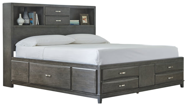 Signature Design by Ashley Caitbrook Queen Storage Bed with 8 Drawers