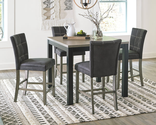 Dontally Benchcraft Counter Height5-Piece Dining Room Set