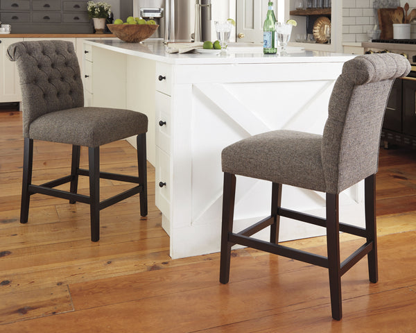 Tripton Signature Design Counter Height 2-Piece Bar Stool Set