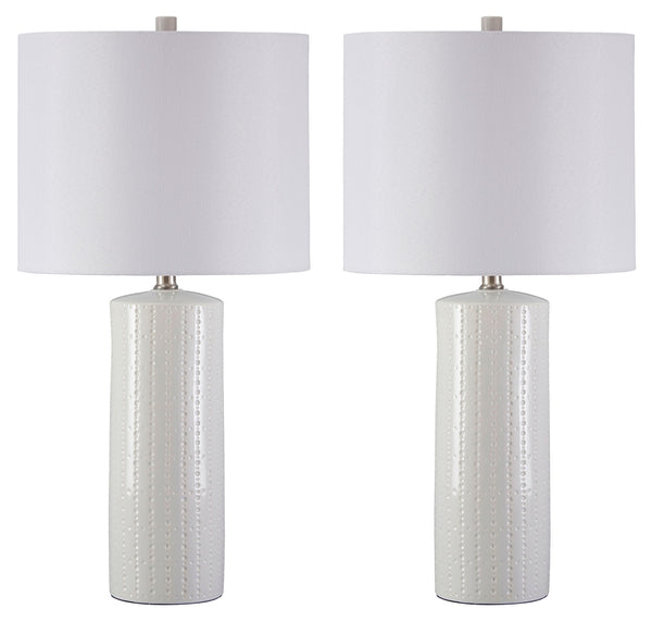 Steuben Signature Design by Ashley Table Lamp Pair
