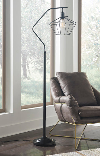 Makeika Signature Design by Ashley Floor Lamp