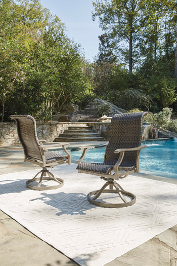 Windon Barn Signature Design by Ashley Outdoor Dining Chair Set of 2