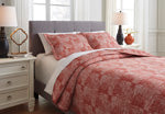 Jabesh Signature Design by Ashley Quilt Set King