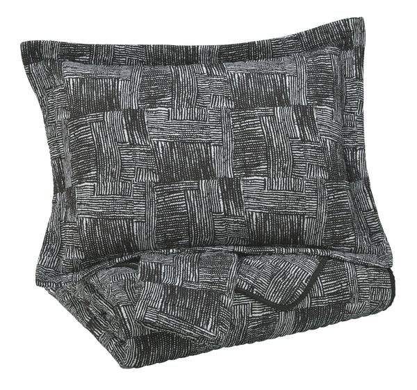 Jabesh Signature Design by Ashley Quilt Set King