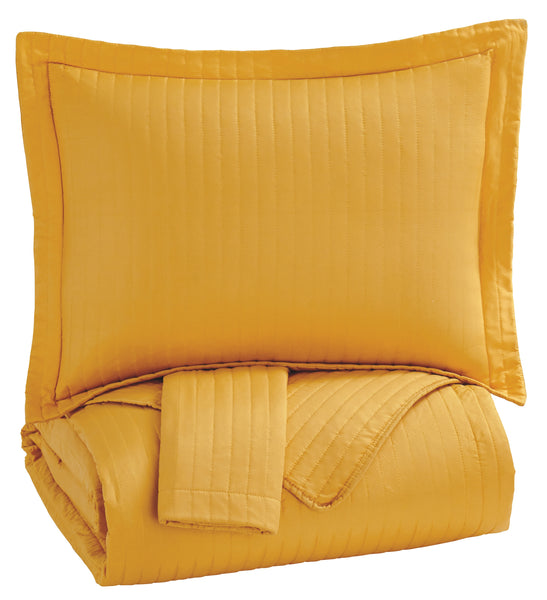 Raleda Signature Design by Ashley Coverlet Set Queen