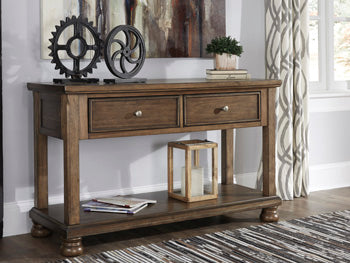 Flynnter Signature Design by Ashley Sofa Table