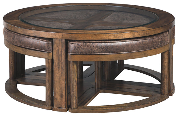 Hannery Signature Design by Ashley Cocktail Table Set of 5