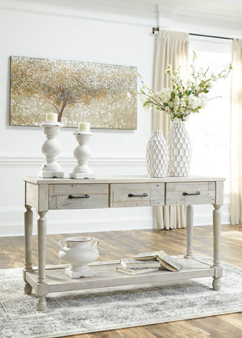 Shawnalore Signature Design by Ashley Sofa Table